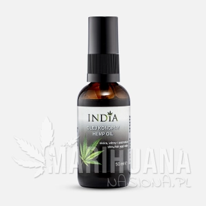 Olej konopny do ciała, włosów i paznokci, 50 ml