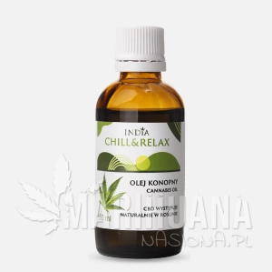 Olej konopny CHILL&RELAX, 50 ml