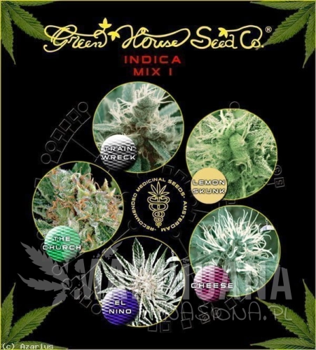 GREEN HOUSE SEEDS - Indica Mix I