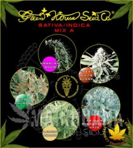Sativa/Indica Mix A - GREEN HOUSE SEEDS