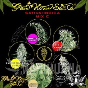 Sativa/Indica Mix C - GREEN HOUSE SEEDS