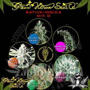 Sativa/Indica Mix D - GREEN HOUSE SEEDS