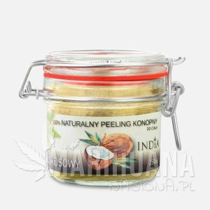 Naturalny peeling kokosowy z konopi 250ml